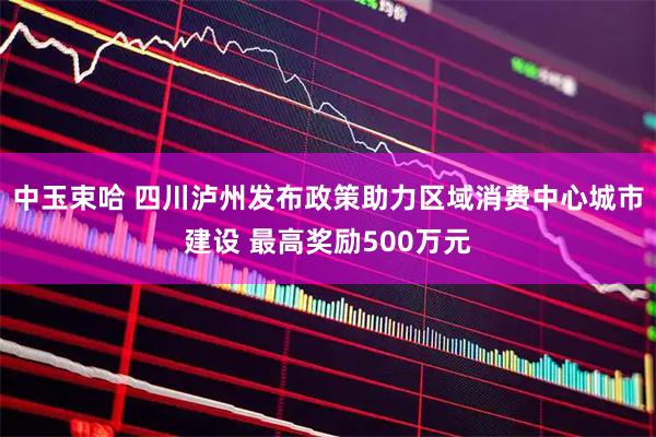 中玉束哈 四川泸州发布政策助力区域消费中心城市建设 最高奖励500万元