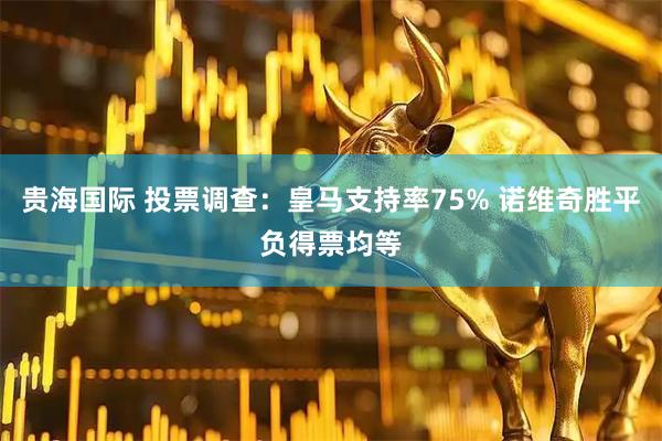 贵海国际 投票调查：皇马支持率75% 诺维奇胜平负得票均等
